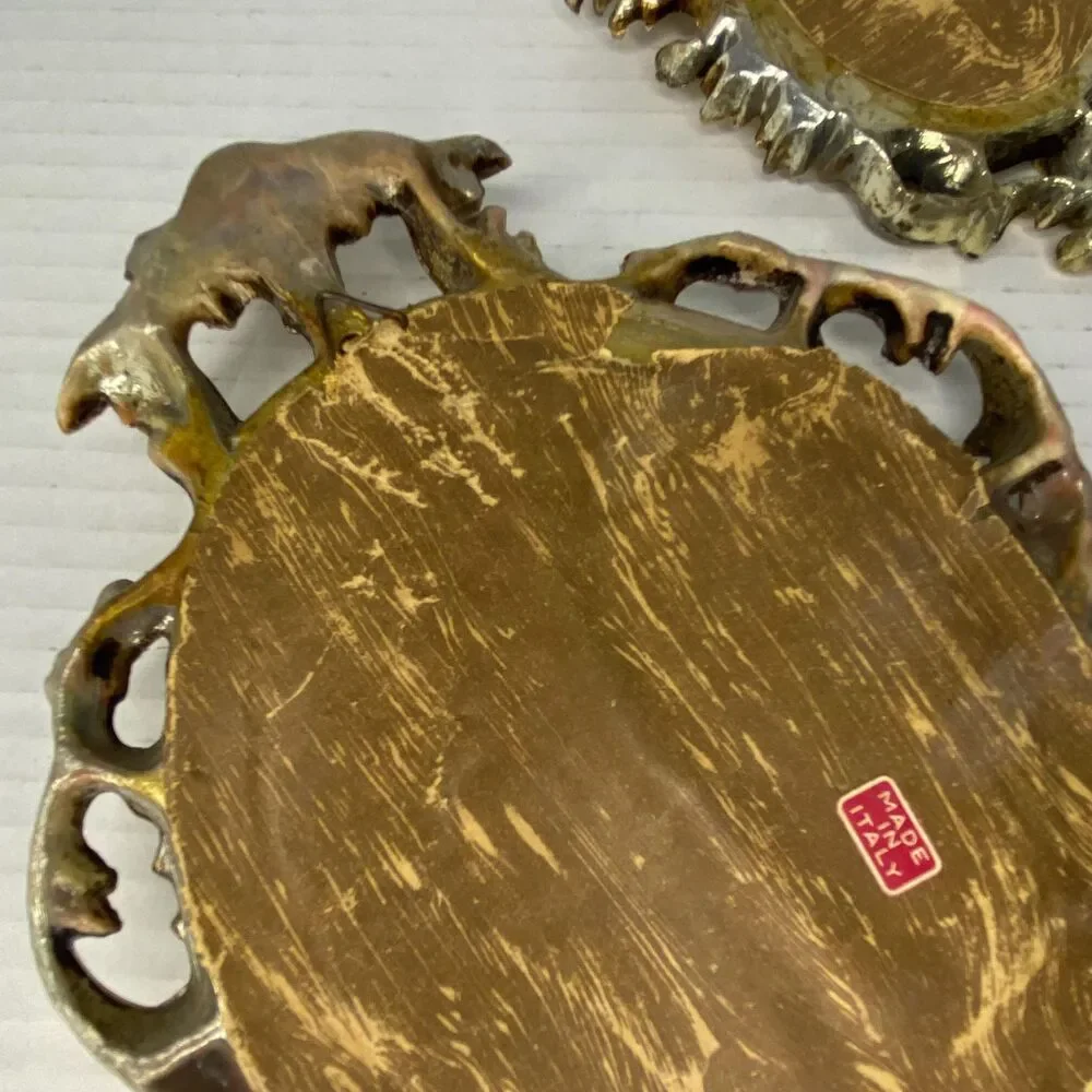 Vintage Gold Mirrors...Set of 3